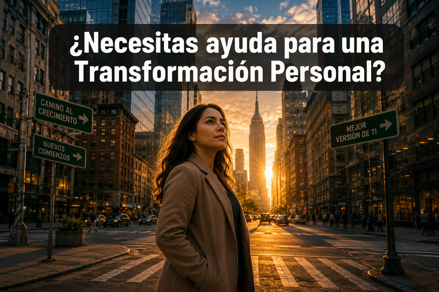 ¿Necesitas ayuda para una transformación personal?