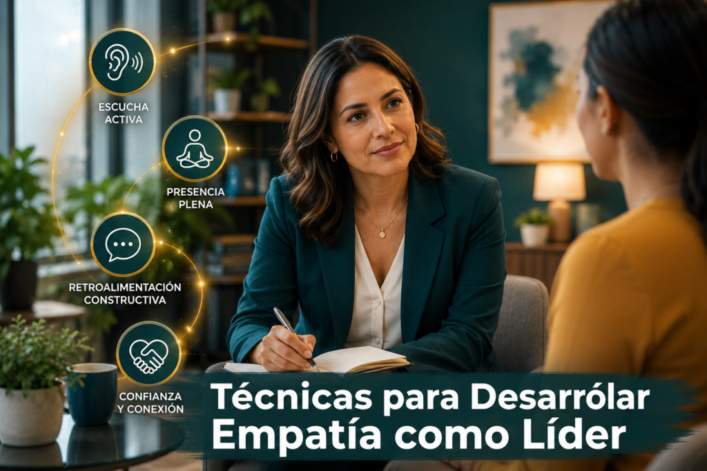 ¿Qué Rol Juega la Empatía en la Efectividad del Liderazgo? 3 Técnicas prácticas para mejorar mi inteligencia emocional como líder