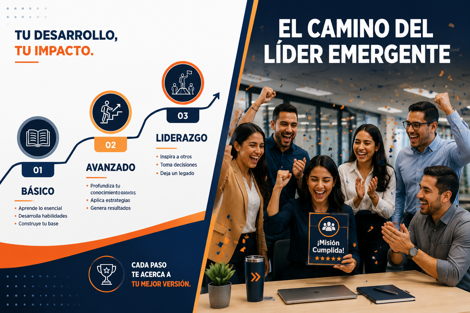 ¿Qué estrategias permiten que mis líderes emergentes crezcan conmigo? 2 Diferencias entre coaching y desarrollo de liderazgo