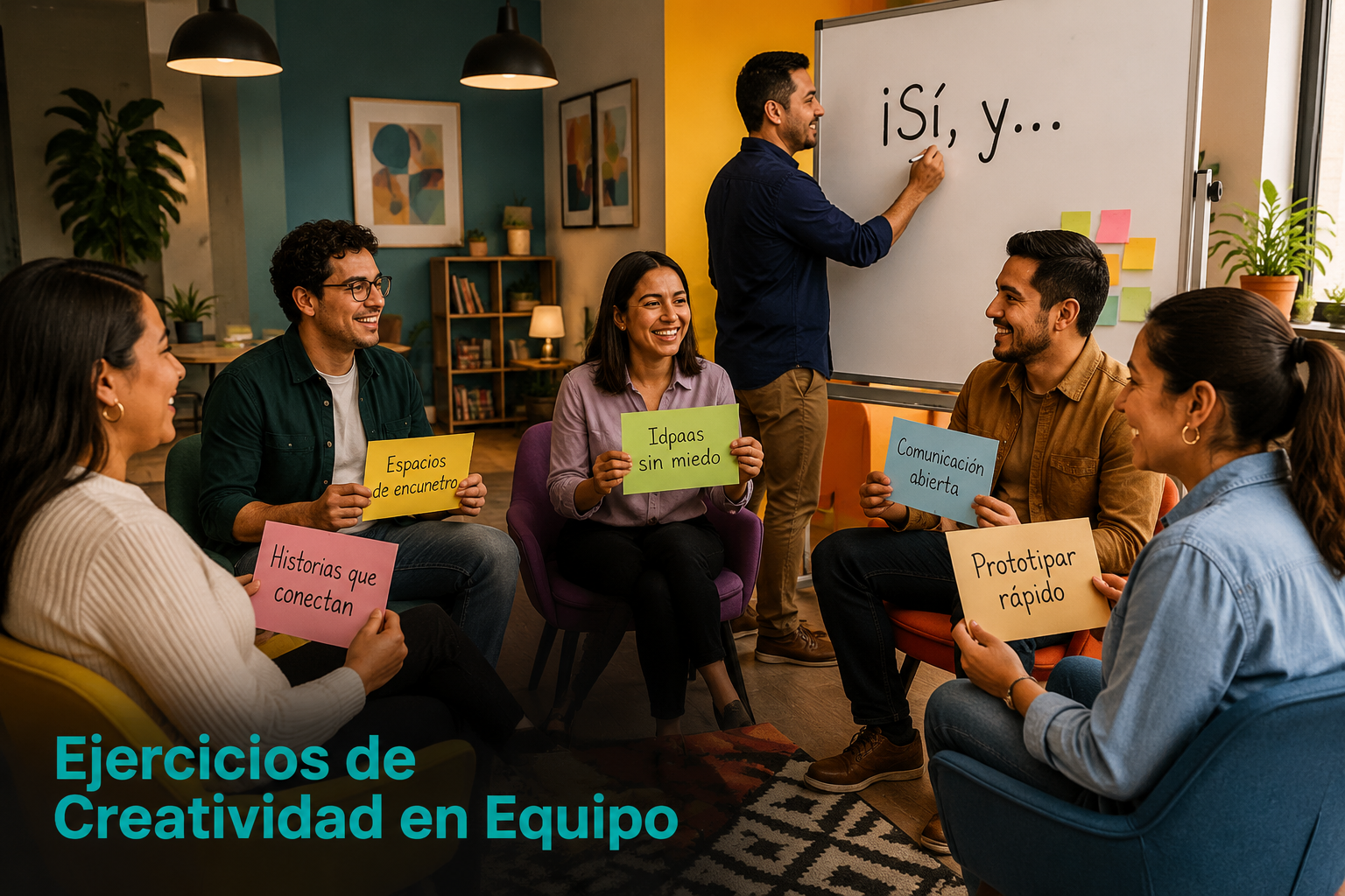 ¿Qué ejercicios fomentan creatividad y proactividad en el equipo? 1 Puntos clave