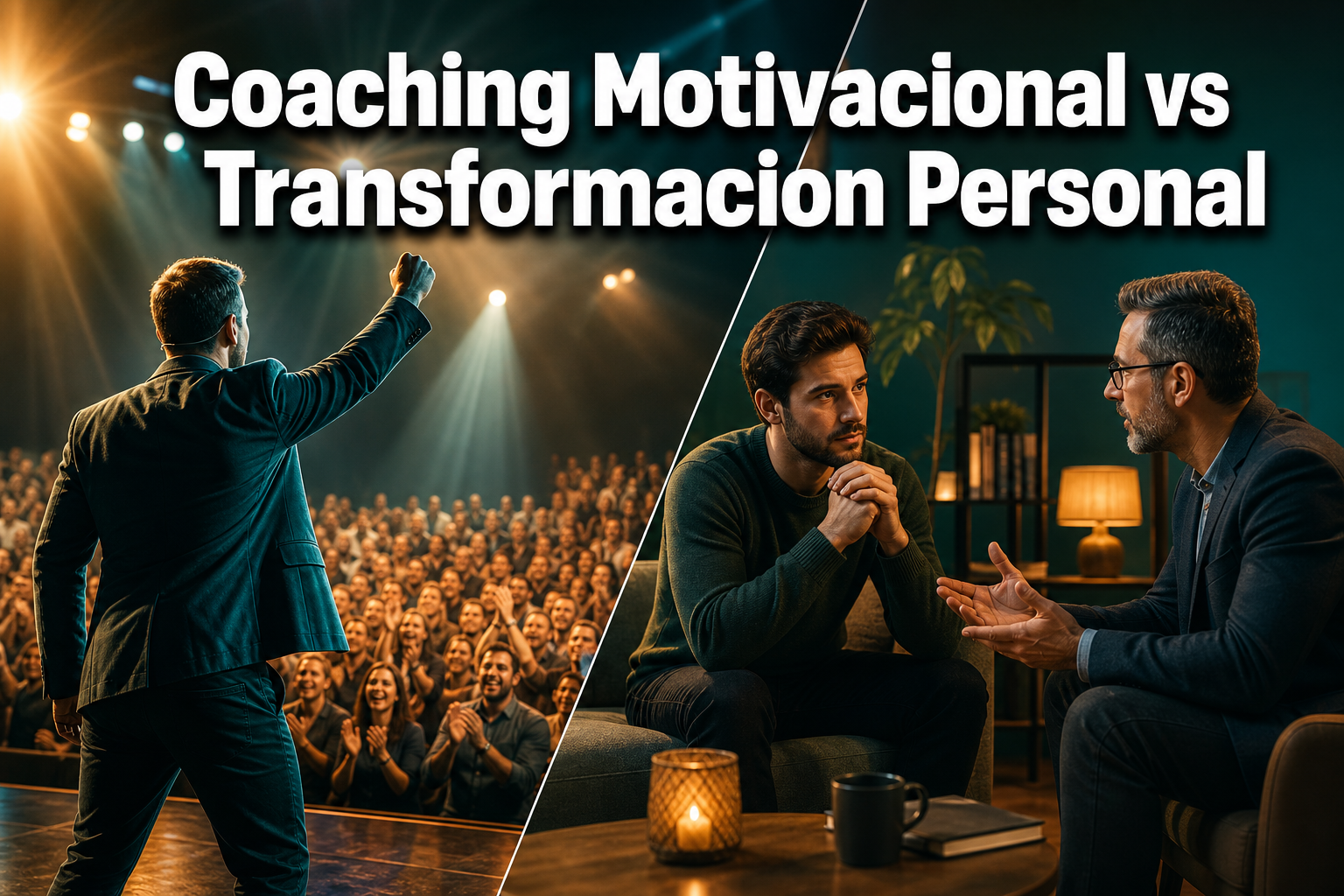 Coaching Motivacional vs Transformación Personal: Diferencias entre Coaching Motivacional y Coaching de Transformación Personal