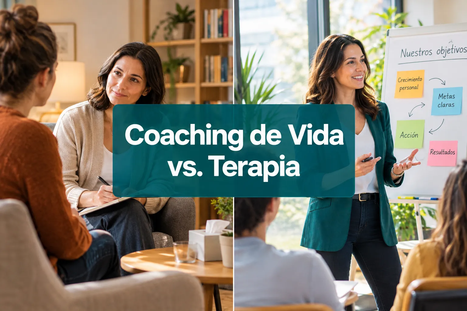 Life Coaching vs. Therapy: ¿Cuál de las Dos Necesitas Realmente?