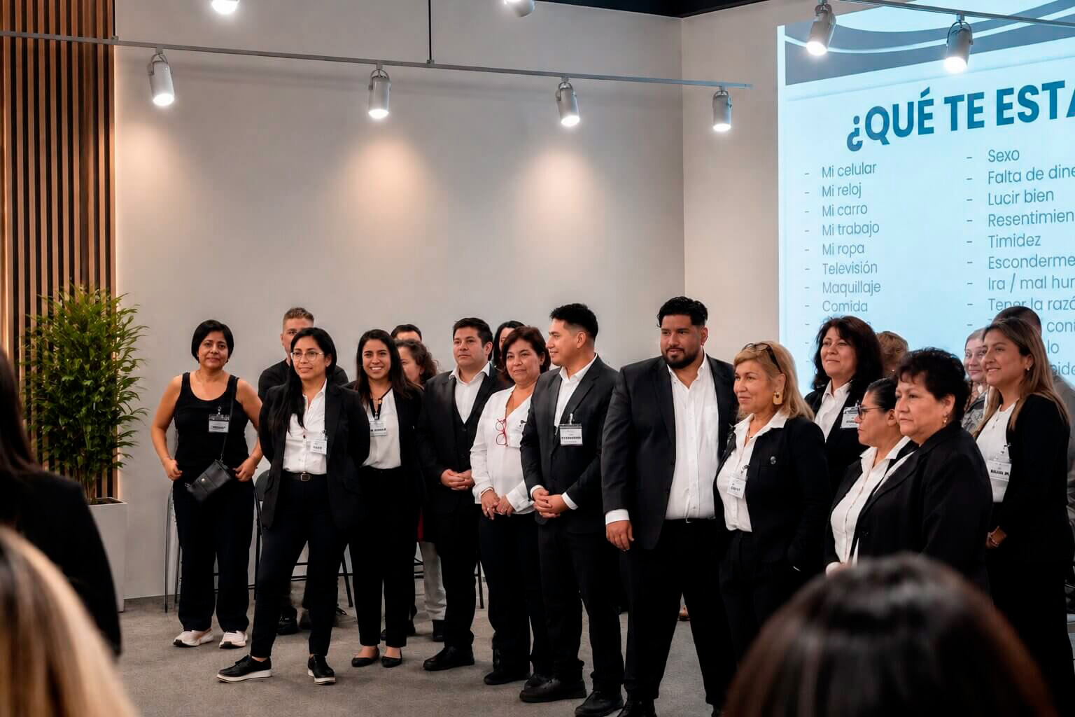 Participantes del Programa de Liderazgo en sesión
